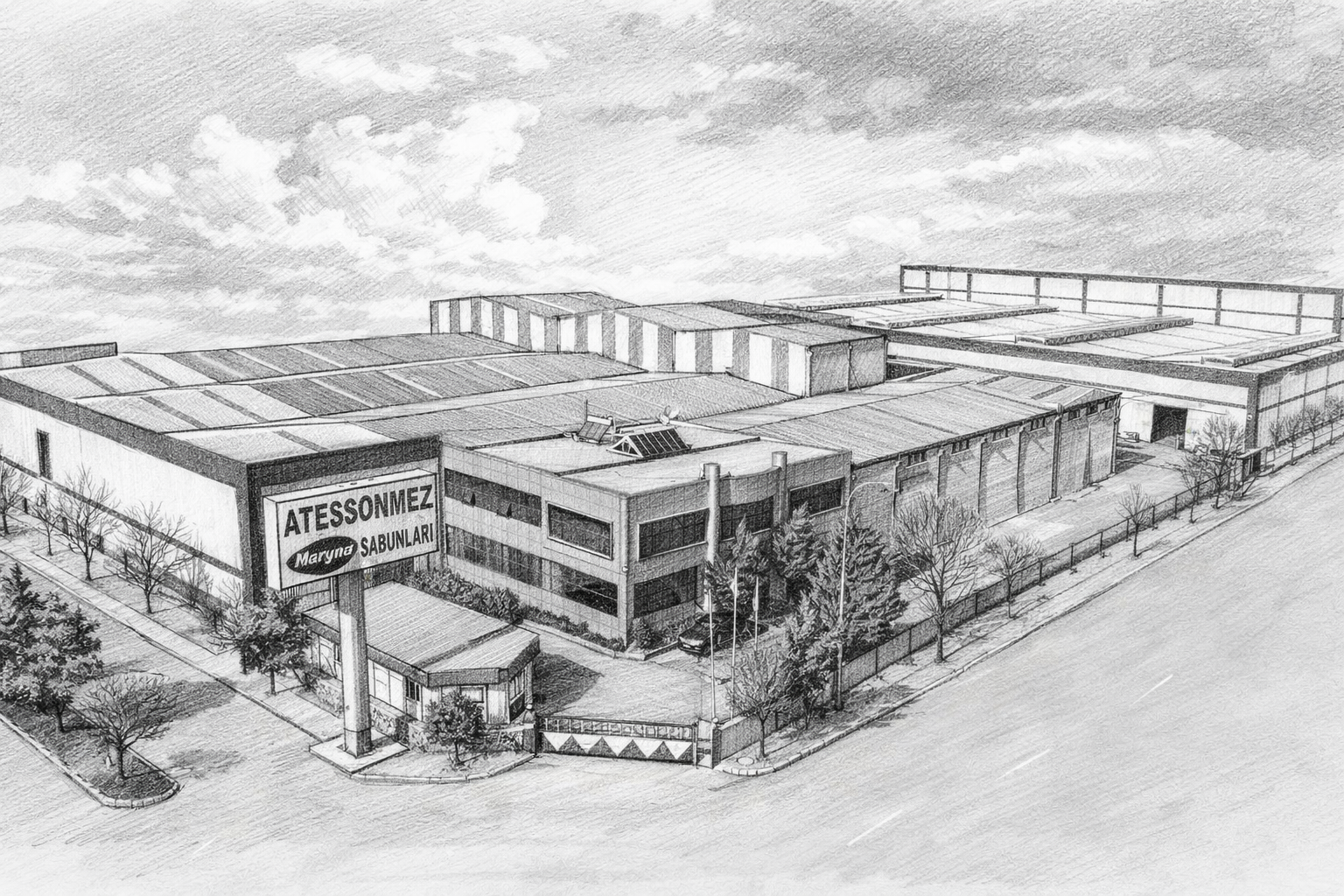 Ateşsönmez tesisi görünüm